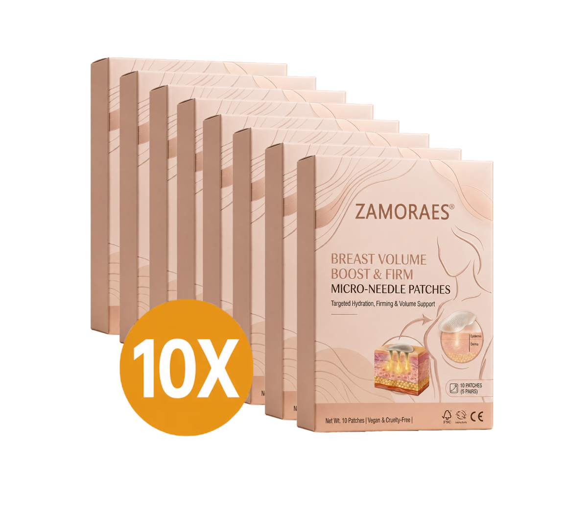 ZAMORAES MICRONEEDLE PATCH-Your Breasts,Rebuild From the Inside Out.