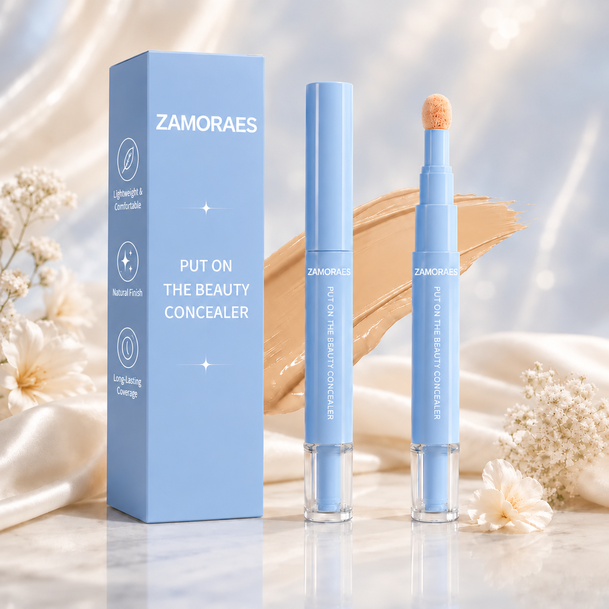 Dual-Effect Concealer & Powder Foundation💫
