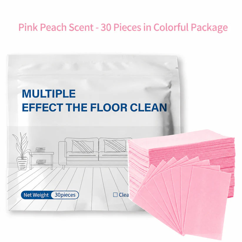 30-Pieces Multi-Effect Floor Cleaning Sheets