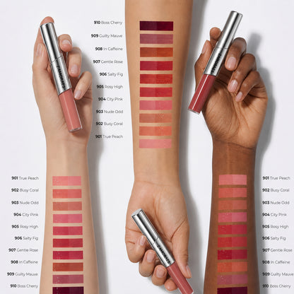 ZAMORAES — Dual-Ended Liquid Lipstick with Velvet Matte Color and Glossy Shine