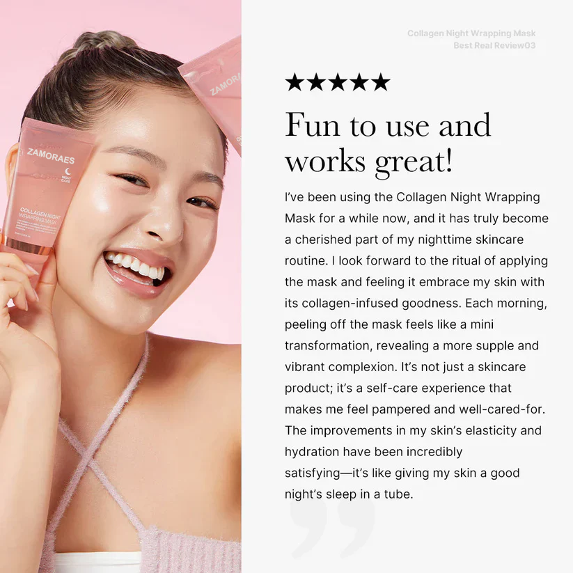 🌟ZAMORAES Collagen Night Wrapping Mask
