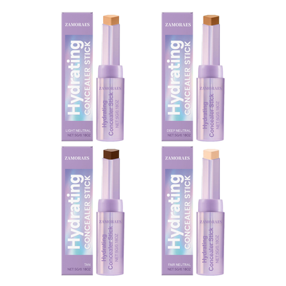 🌟ZAMORAES Dual-Action Concealer Stick: Instantly Hide Dark Circles & Puffiness