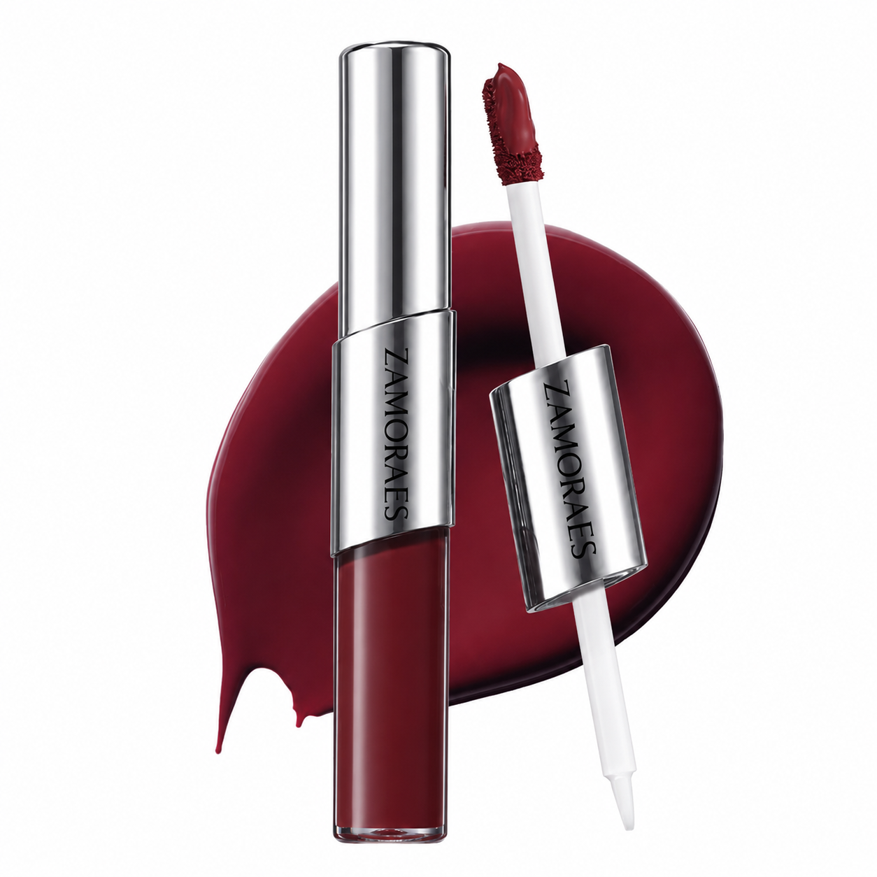 ZAMORAES — Dual-Ended Liquid Lipstick with Velvet Matte Color and Glossy Shine