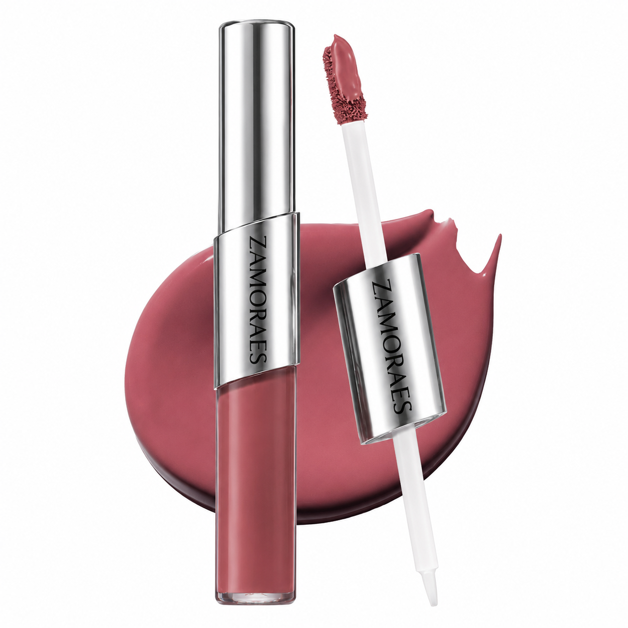 ZAMORAES — Dual-Ended Liquid Lipstick with Velvet Matte Color and Glossy Shine