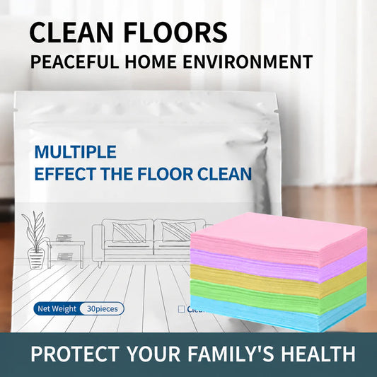 30-Pieces Multi-Effect Floor Cleaning Sheets