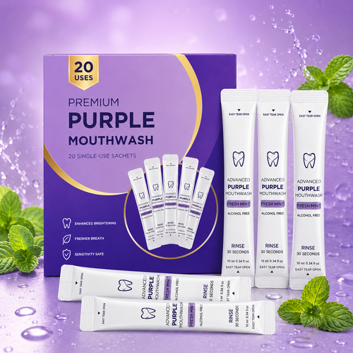 Purple Mouthwash