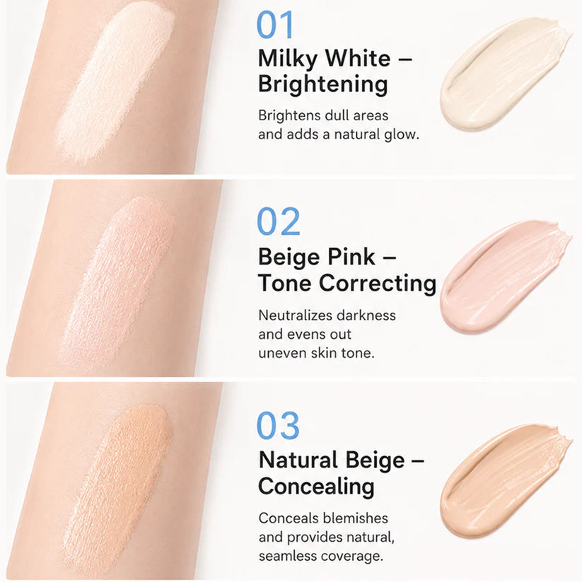 Dual-Effect Concealer & Powder Foundation💫