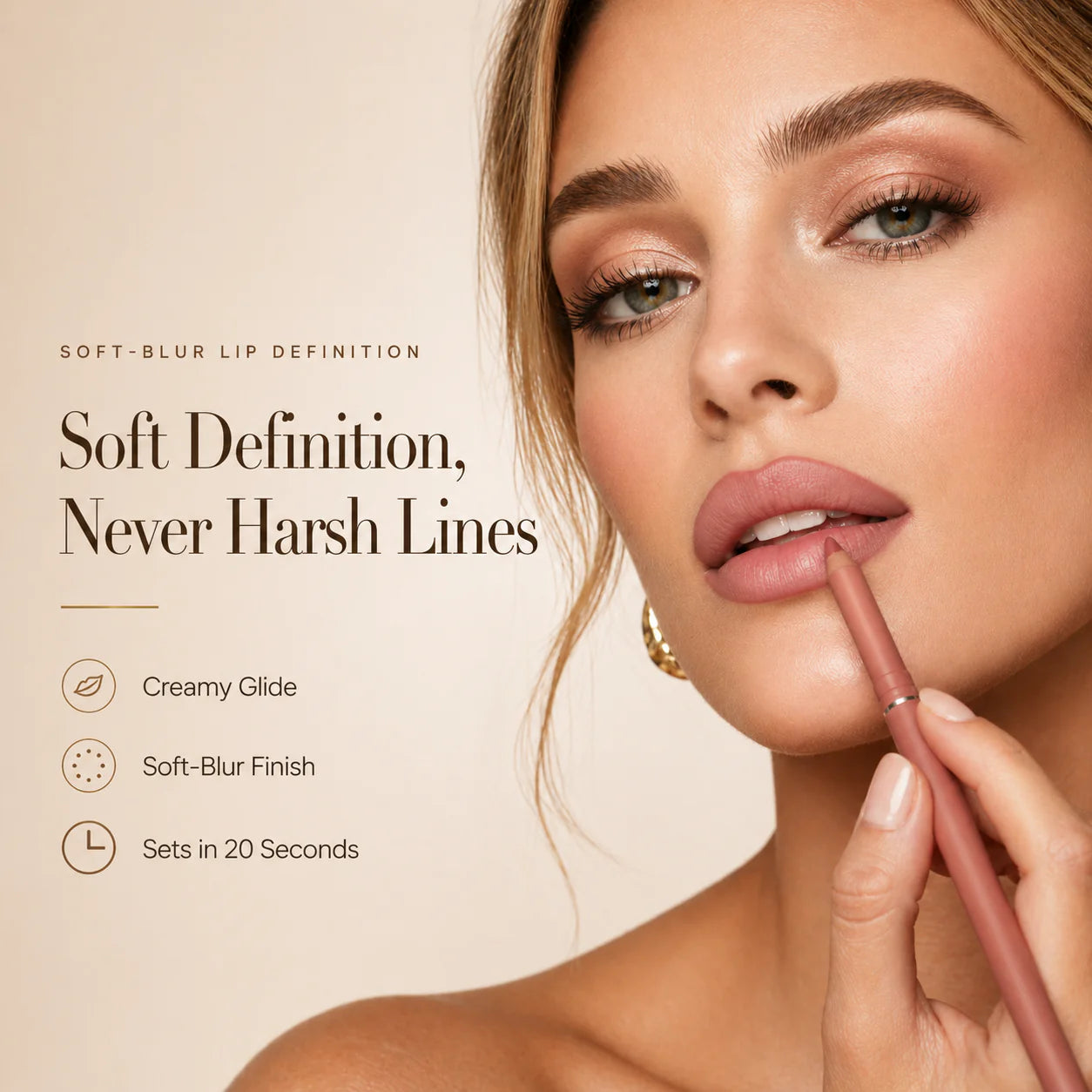 💄 Fuller-Looking Lips — Effortlessly Defined