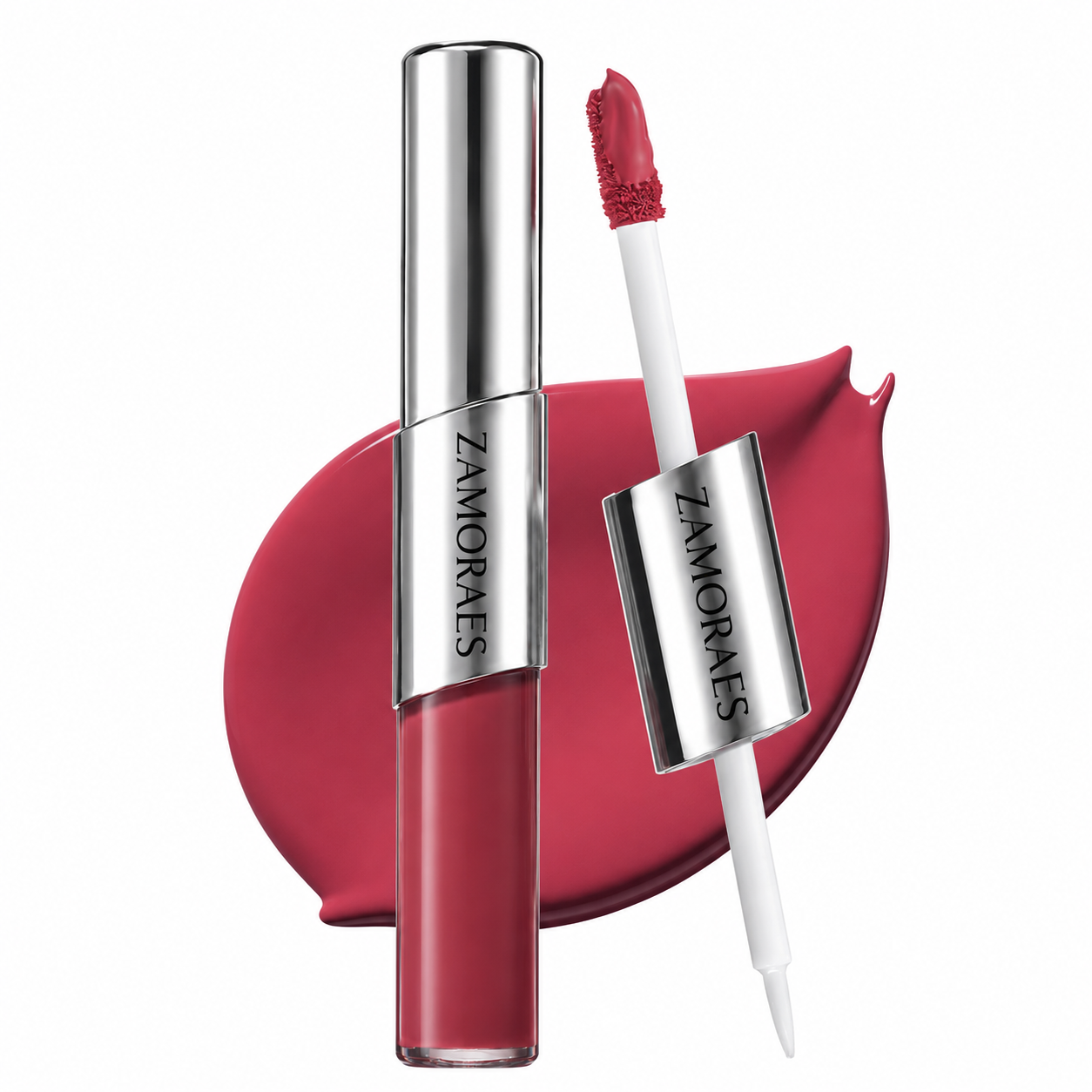 ZAMORAES — Dual-Ended Liquid Lipstick with Velvet Matte Color and Glossy Shine