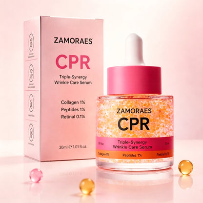 🔥LAST DAY 60% OFF ZAMORAES CPR 3-in-1 Triple Synergy Wrinkle Care Serum