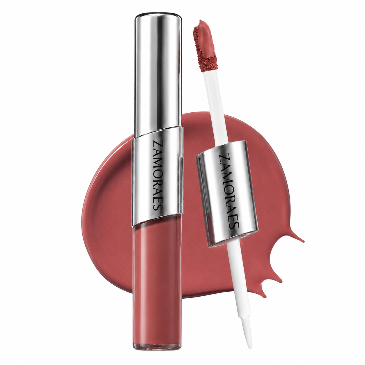 ZAMORAES — Dual-Ended Liquid Lipstick with Velvet Matte Color and Glossy Shine