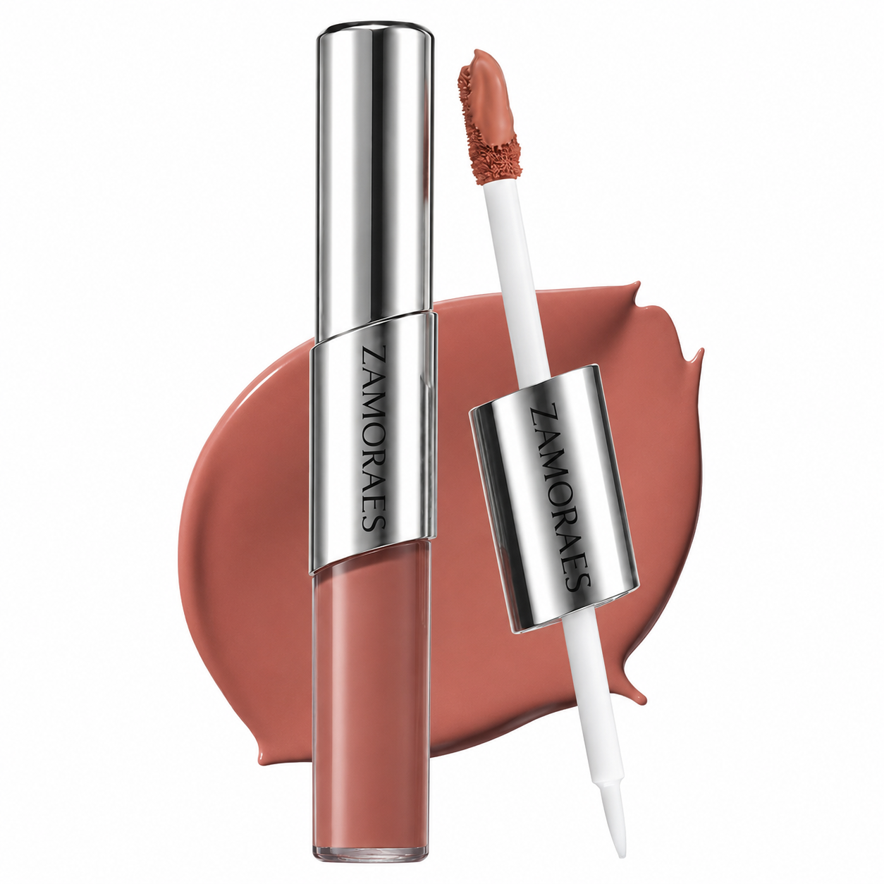 ZAMORAES — Dual-Ended Liquid Lipstick with Velvet Matte Color and Glossy Shine