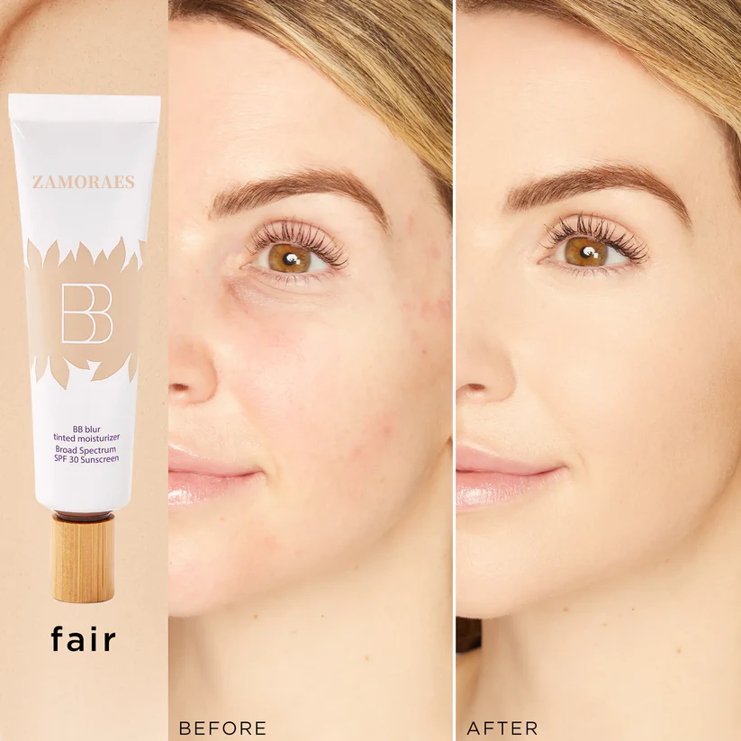 🌟ZAMORAES blur tinted moisturizer SPF 30 - instantly brightens, hydrates & smooths your skin