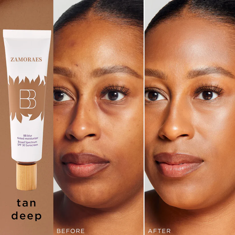 🌟ZAMORAES blur tinted moisturizer SPF 30 - instantly brightens, hydrates & smooths your skin