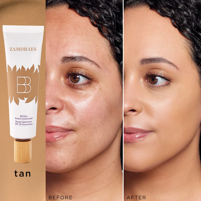 🌟ZAMORAES blur tinted moisturizer SPF 30 - instantly brightens, hydrates & smooths your skin