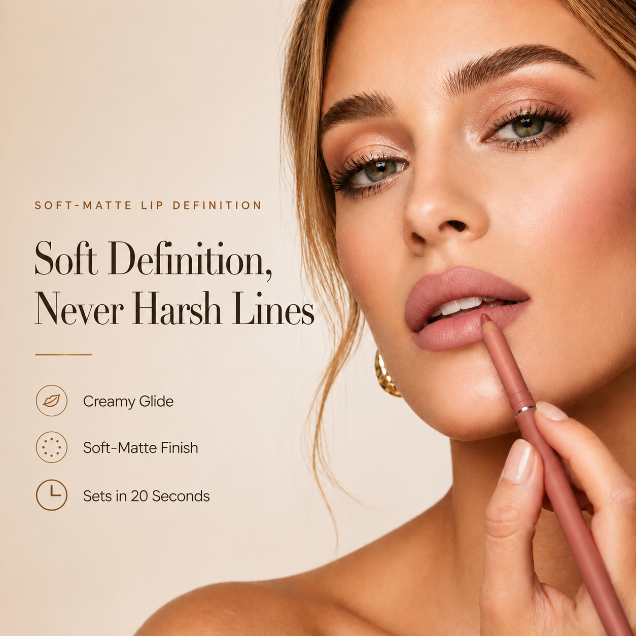 💄 Fuller-Looking Lips — Effortlessly Defined