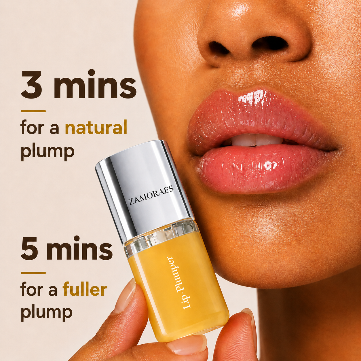 🔥LAST DAY 50% OFF💋ZAMORAES Spicy Lip Plumper - Fuller-Looking Lip Plumper Gloss