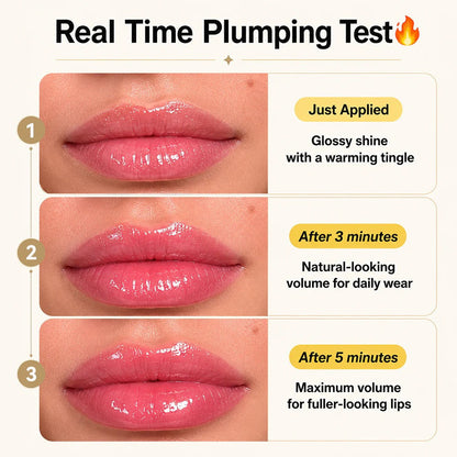 🔥LAST DAY 50% OFF💋ZAMORAES Spicy Lip Plumper - Fuller-Looking Lip Plumper Gloss